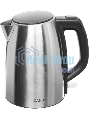 Чайник электрический Candy CK-203 графит, 1.7 л, 2200 Вт, скрытый нагревательный элемент