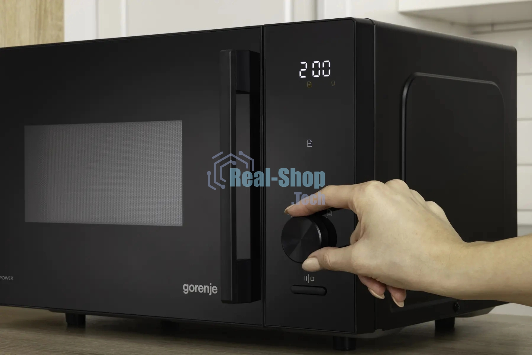 Микроволновая Печь Gorenje MO23S4B5 23л. 800Вт черный