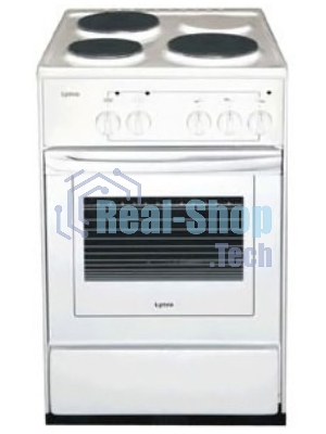 Плита электрическая Лысьва ЭП 301 СТ белый, конфорок 3 электрических, духовка 57 л, 50 см x 84 см x 60 см (без крышки)