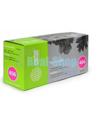 Картридж лазерный Cactus CS-CLT-K406S черный (1500 стр) для Samsung CLP-360/365/CLX-3300/3305