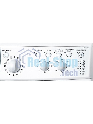 Стиральная машина Indesit IWSC 6105 белый, загрузка фронтальная 6 кг, 1000 об/мин., класс: А