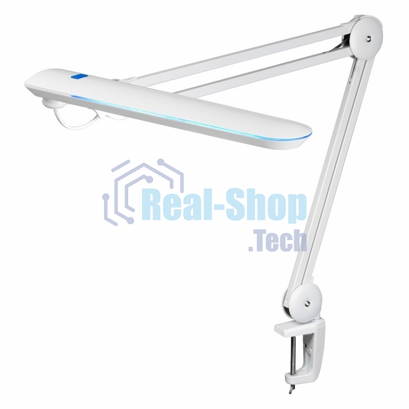 Лампа настольная бестеневая Rexant, струбцина, 