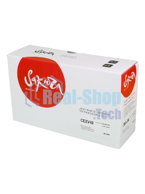 Картридж Sakura CEXV40 для Canon IR1133, iR1133A, iR1133IF, черный, 6000 к.