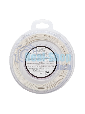 Трубка термоусаживаемая Rexant 8.0/4.0мм белый ролик 2.44 м