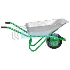 Тачка садово-строительная Сибртех, грузоподъемность 170 кг, обьем 90 л