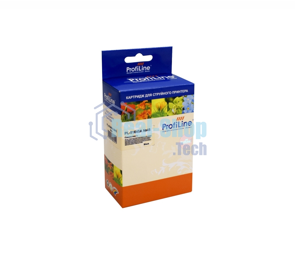 Картридж струйный ProfiLine PL-51645A №45 для принтеров HP DJ 710C/712C/720C/722C/820C/Cxi/Cse/830C/832C/850C/Cxi/855C/Cse/Cxi/870CSe/Cxi/880C/882C/890CSe/Cxi/895CSe/Cxi/930C/932C/935C/950C/952C/955C/960C/Cse/Cxi/970CSe/Cxi/980C/990CSe/Cxi/995C/1000CSe/1100C водн