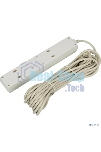 Сетевой фильтр Buro 500SH-10-W 10 м (5 розеток) белый (коробка)