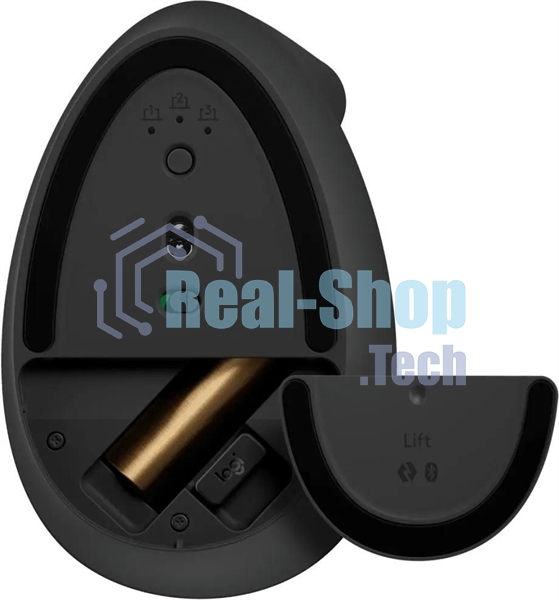 Мышь беспроводная Logitech Lift графитовый, 4000 dpi, радиоканал, Bluetooth, USB, кнопки - 6