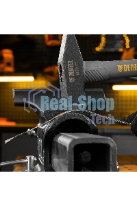 Тиски слесарные Denzel BVH-200, 200 мм, поворотные, стальная направляющая, с наковальней