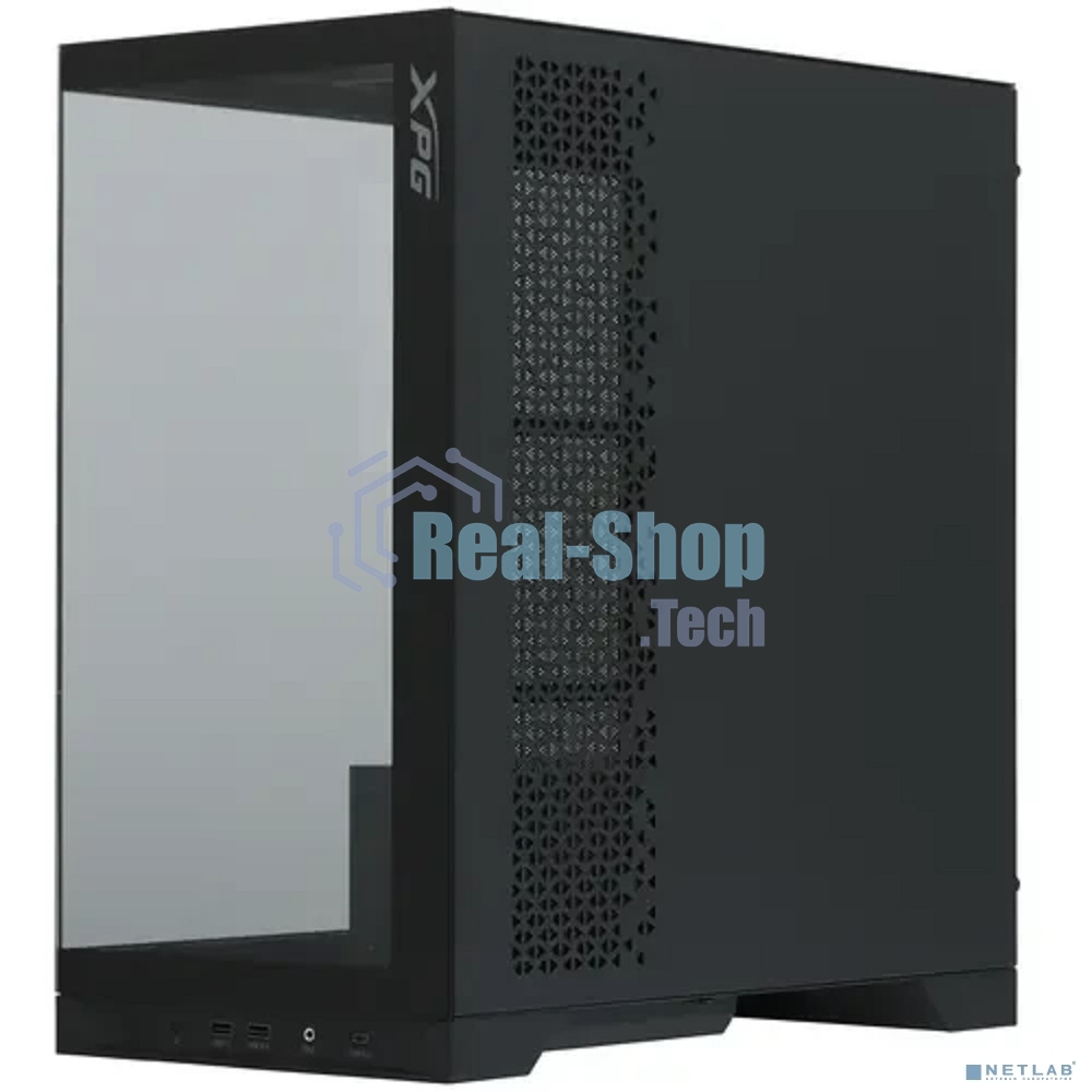 Компьютерный корпус XPG INVADER X черный (INVADERXMTWOF-BKCWW) Mid-Tower, Micro-ATX, Mini-ITX, Standard-ATX, USB 3.2 Gen2 Type-A, USB 3.2 Gen2 Type-C