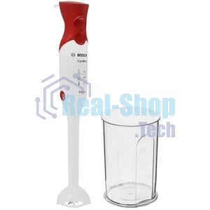 Блендер погружной Bosch MSM 64010 красный, 450 Вт, 2 скорости, турбо