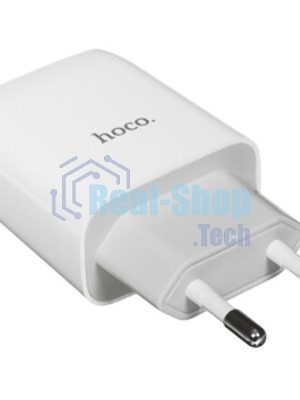 Сетевое зарядное устройство 1 USB/HOCO HC-12899 C72A/Выход: 10.5W/белый