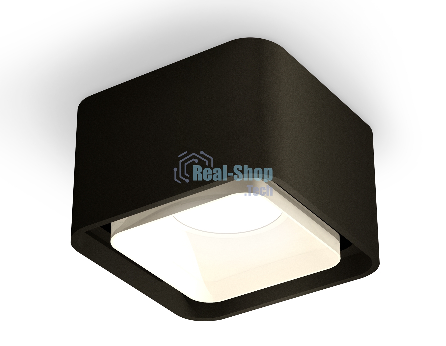 Светильник Ambrella Light XS7833021 SBK/FR черный песок/белый матовый MR16 GU5.3 (C7833, N7755)