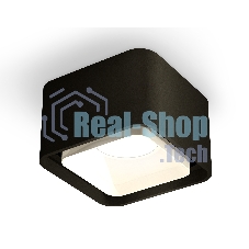 Светильник Ambrella Light XS7833021 SBK/FR черный песок/белый матовый MR16 GU5.3 (C7833, N7755)