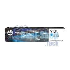 Картридж струйный HP 913A F6T77AE голубой для HP PW 352dw/377dw/Pro 477dw/452dw 3000 стр.
