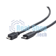 Кабель Cablexpert CCP-USB2-mBMCM-6 USB2.0 microBM/USB3.1TypeC, 1.8м, 