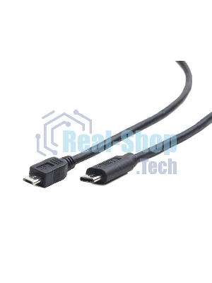 Кабель Cablexpert CCP-USB2-mBMCM-6 USB2.0 microBM/USB3.1TypeC, 1.8м, 