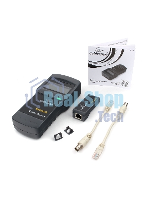 Цифровой тестер LAN Cablexpert NCT-3, для RG-45, RG-58, RJ-12,11