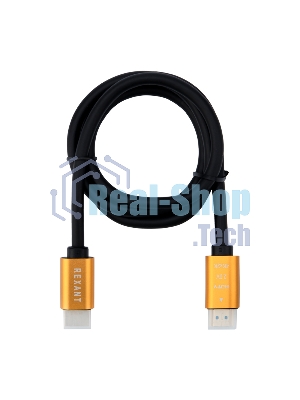 Кабель Rexant HDMI - HDMI 2.0 длина 1 метр GOLD