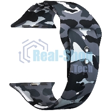 Силиконовый ремешок Lyambda Urban для Apple Watch 38/40 мм DSJ-10-72A-40 military gray