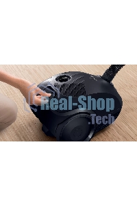 Пылесос Bosch BGBS2LB1 черный, 600 Вт, уборка сухая, пылесборник мешок, 3.5 л