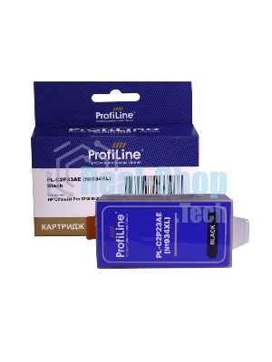 Картридж струйный ProfiLine PL-C2P23AE (№934XL) для принтеров HP OfficeJet Pro 6230/6830 с чернилами на водной основе Black