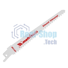 Полотна универсальные Matrix для сабельной пилы S611DF 125/4,3 мм, Bimetal, 2 шт., PRO