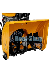 Бензиновая снегоуборочная машина Denzel SBM 610, 212cc, ручной старт, фара