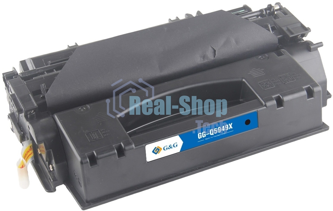 Картридж лазерный G&G GG-Q5949X черный (6000 стр.) для HP LJ 1160/1320/3390/3392