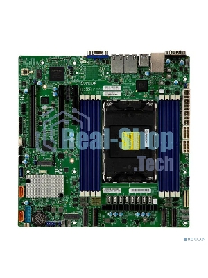 Материнская плата Supermicro X13SEM-F-B, 1xLGA-4677, OEM Intel Xeon SP gen 4, Intel C741, 8x DDR5 4800/4400/4000 MHz. 2x1Gbe Base-T i350+1xMgmt LAN, 10xSATA3, 2xSATA-DOM, 5xUSB 3.2, 2xPCI-Ex16+1xPCI-E x8+4xMCIO x8, 2xM.2, mATX