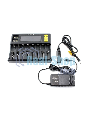 Зарядное устройство LiitoKala Lii-S8 + CAR charger 12V