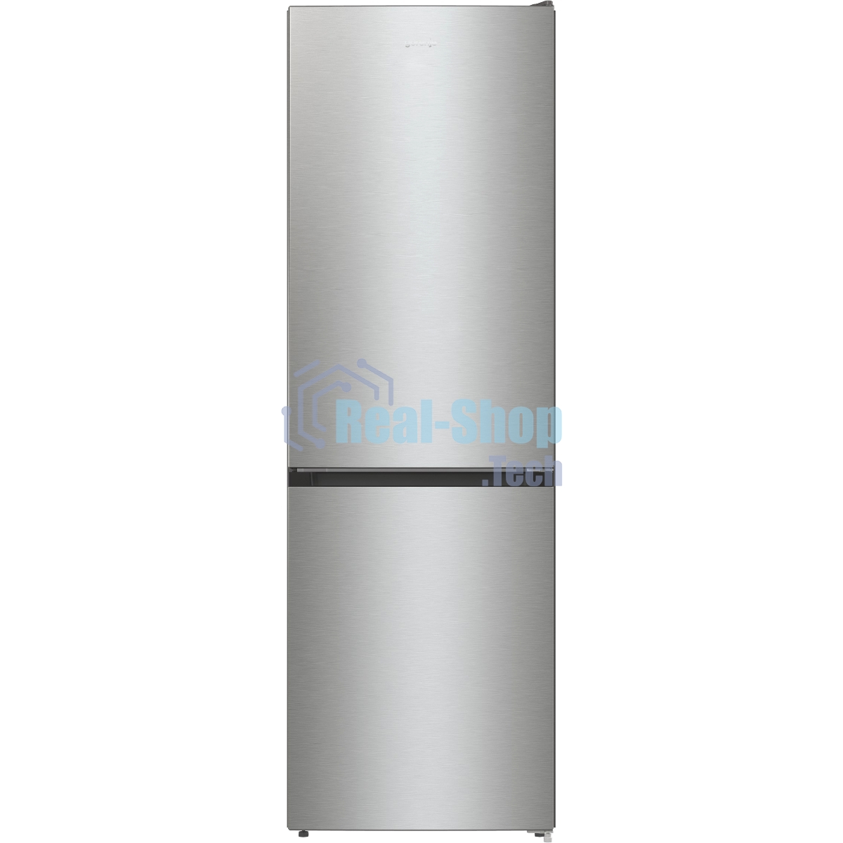 Холодильник Gorenje NRKE62XL серебристый металлик двухкамерный 203/99л морозилка снизу, No Frost