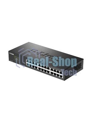 Коммутатор D-Link DES-1024D/H2A, 24×100 Мбит/с, неуправляемый