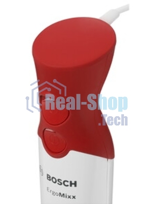 Блендер погружной Bosch MSM 64010 красный, 450 Вт, 2 скорости, турбо