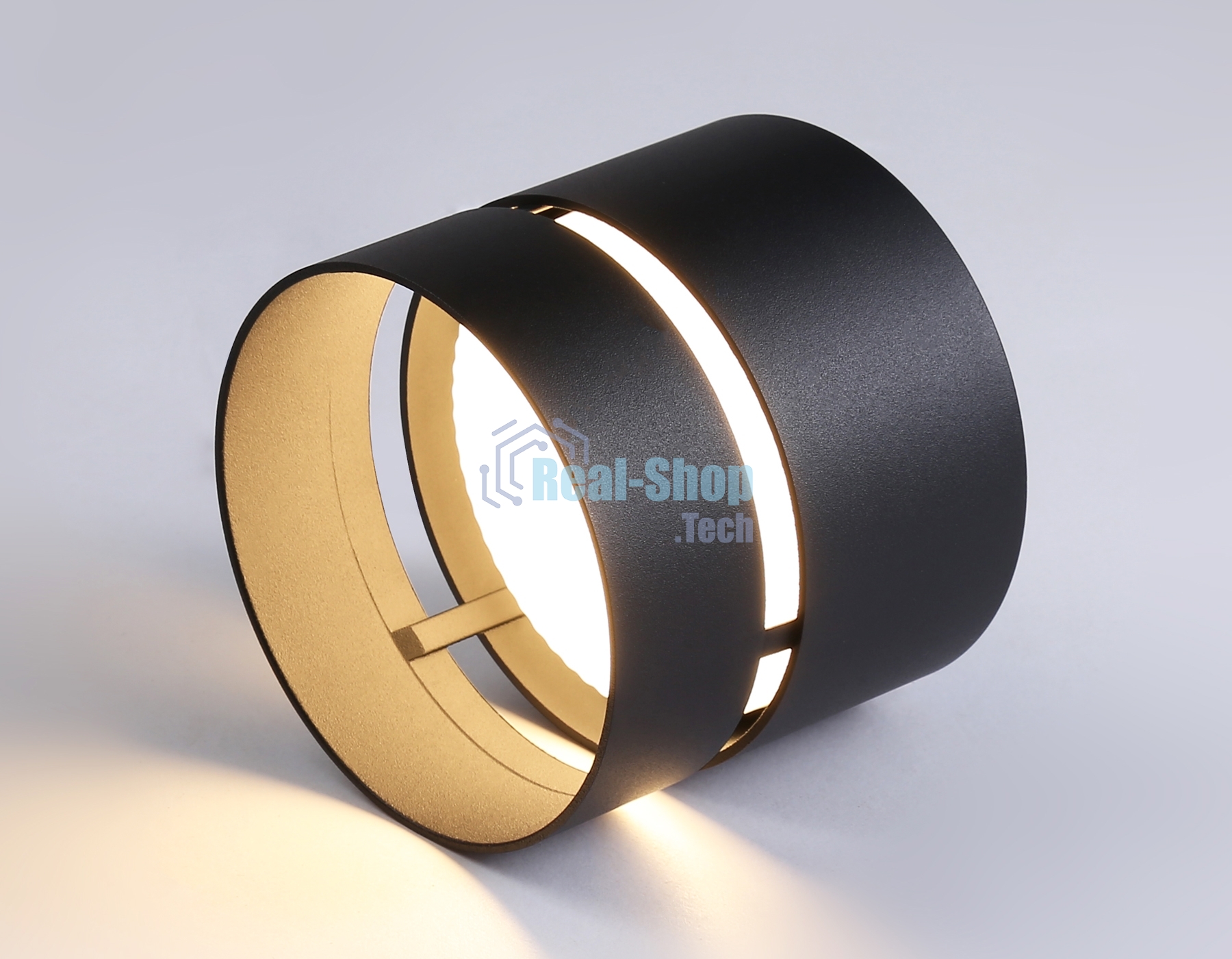 Светильник Ambrella light TN71052 BK черный GX53 max 12W D85*75