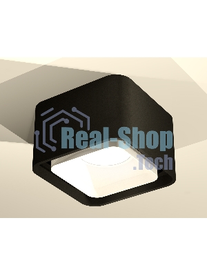 Светильник Ambrella Light XS7833021 SBK/FR черный песок/белый матовый MR16 GU5.3 (C7833, N7755)