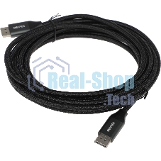 Кабель ver1.4 DisplayPort (m) DisplayPort (m) 5м черный