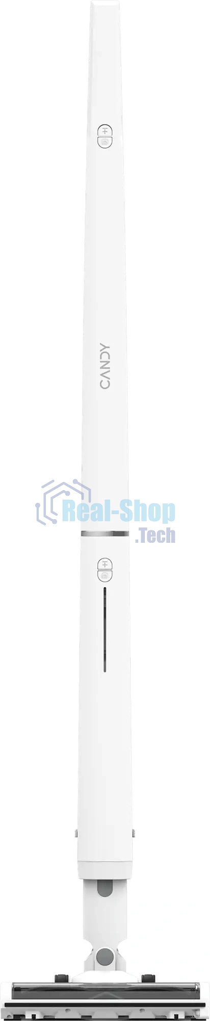 Пылесос вертикальный Candy CVC150W белый, питание от аккумулятора, 200 Вт, уборка сухая, пылесборник 1,3 л