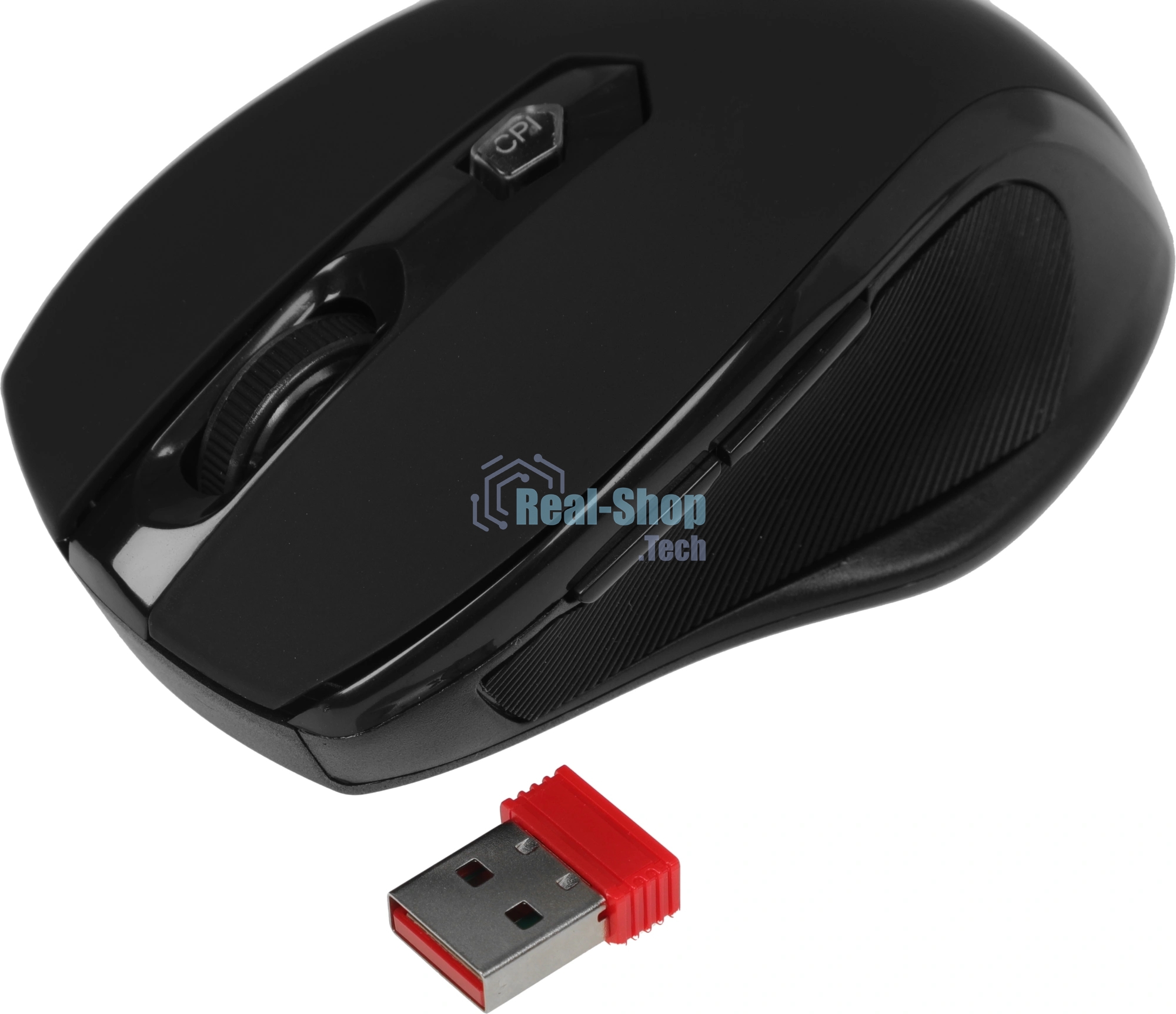 Мышь беспроводная Defender Ultra MM-315 черный, 1600 dpi, радиоканал, USB, кнопки - 6