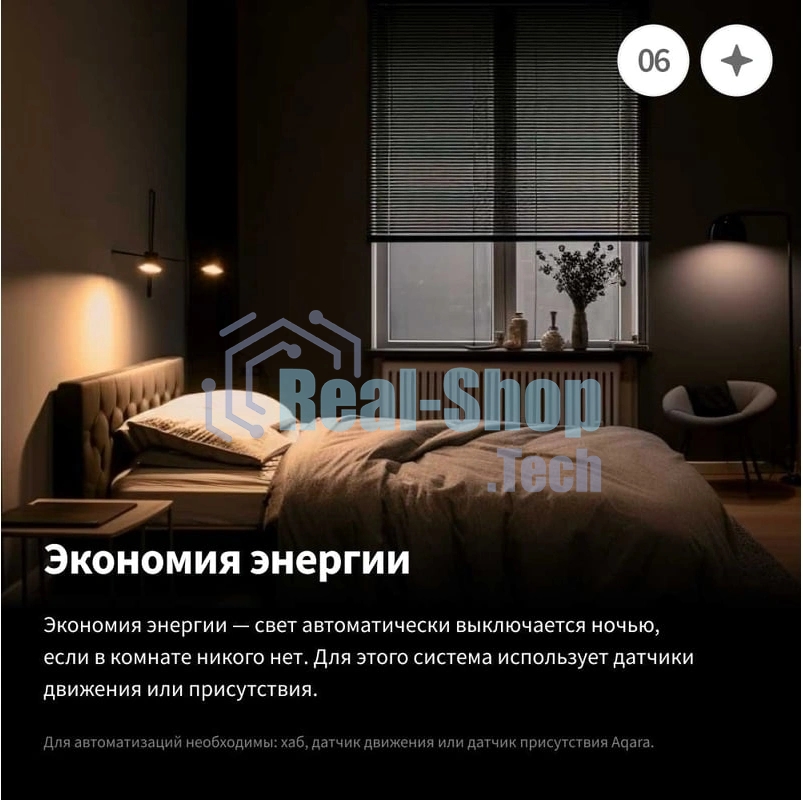 Умная лампа Aqara LB-L03D_mu GU10 4.9Вт 450lm