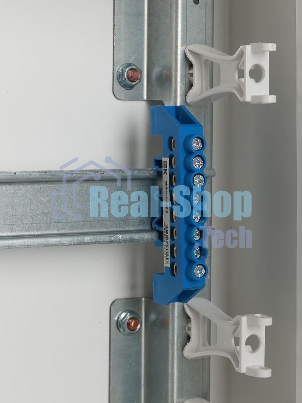 Шина нулевая IEK YNN10-812-8DP-K07 в комб DIN-изол 
