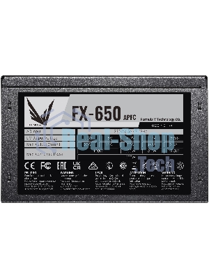 Блок питания Aerocool/Formula FX-650, 650Вт 120мм, черный (аналог Aerocool ECO-650W)