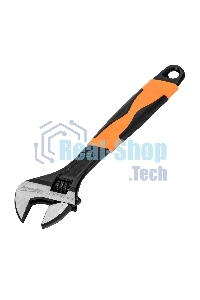 Ключ разводной Sparta 300 мм, двухкомпонентная рукоятка