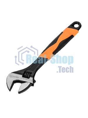 Ключ разводной Sparta 300 мм, двухкомпонентная рукоятка