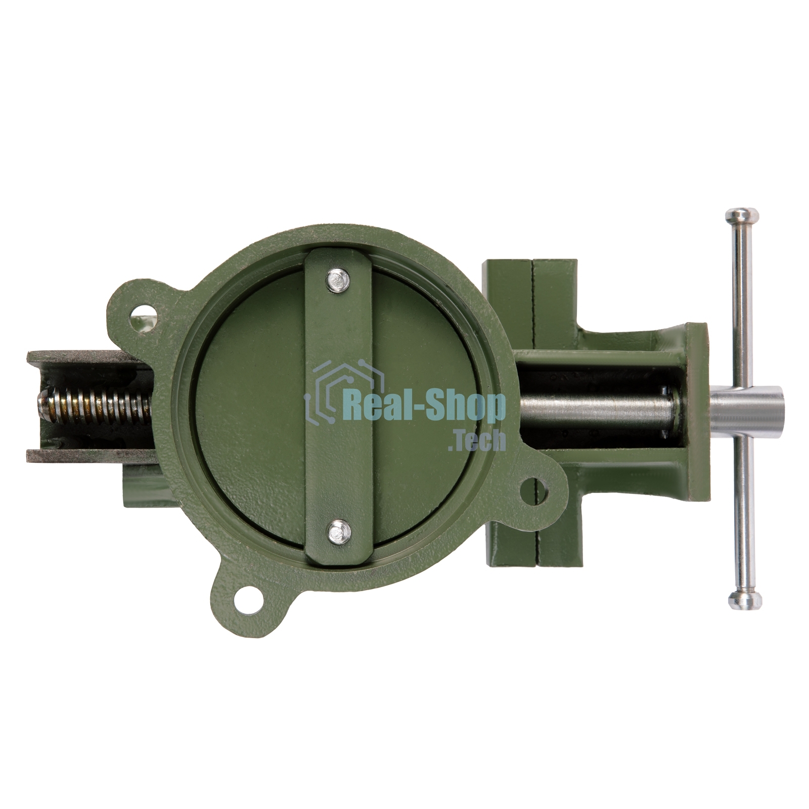 Тиски слесарные Сибртех 125 мм, стальные, поворотные