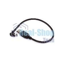 Кабель USB Type A на Mini USB угол вниз 0,25 м
