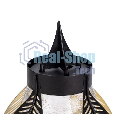 Светильник садовый Rexant Шанти, 22см, 3000К, встроенный аккумулятор, солнечная панель, коллекция Бали