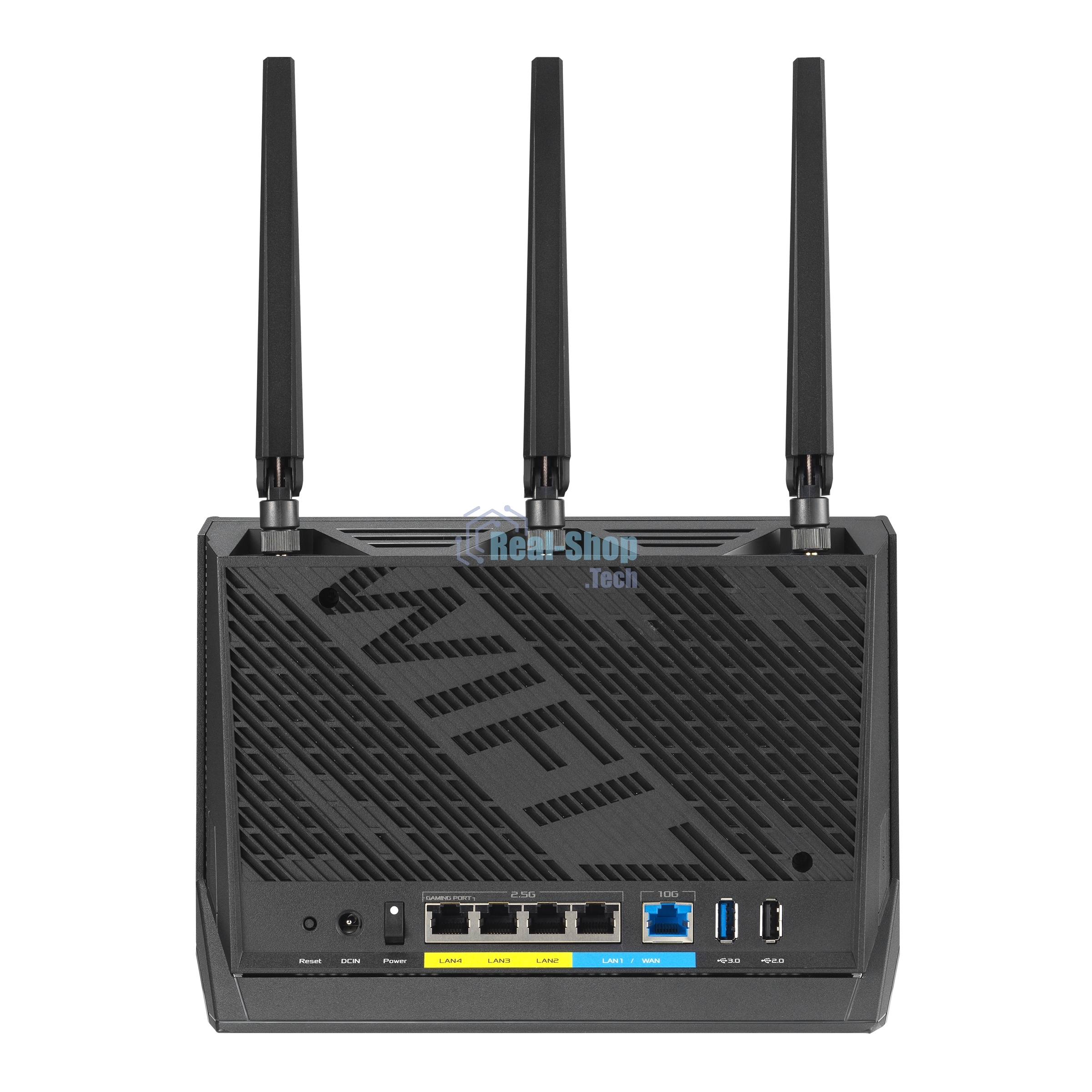 Маршрутизатор ASUS RT-BE86U, черный/красный, 90IG08W0-MO9A0V