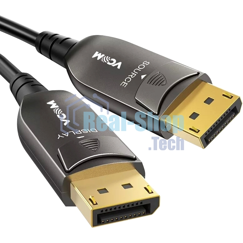 Активный оптический кабель VCOM D3751-30M VCOM DP1.4 32Gbs/8K@60Hz 30м D3751-30M