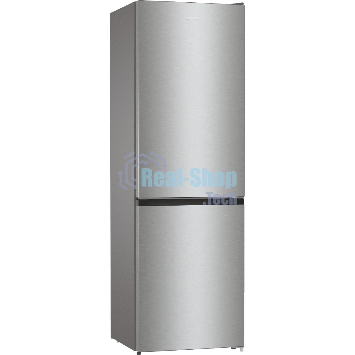 Холодильник Gorenje NRKE62XL серебристый металлик двухкамерный 203/99л морозилка снизу, No Frost